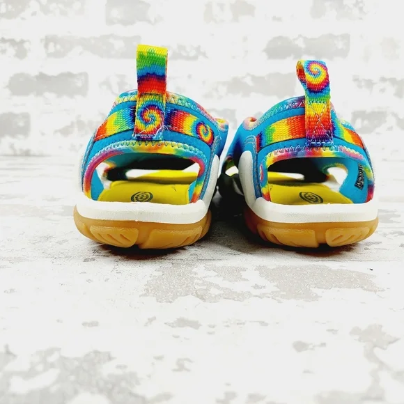 New Keen Kids Knotch River Open Toe Sandals A537 - Picture 6 of 11